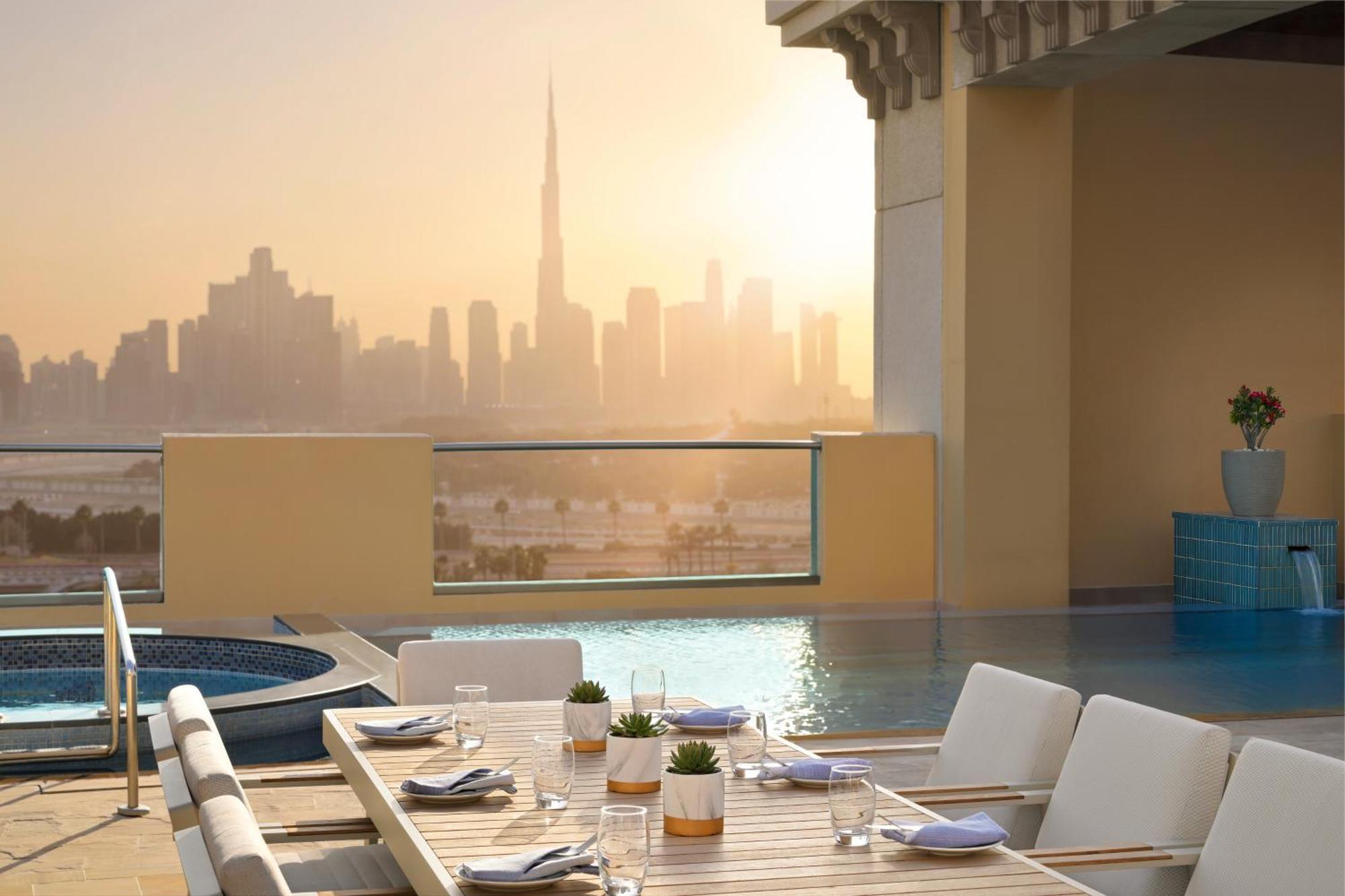 Marriott Executive Apartments Al Jaddaf, Дубай Экстерьер фото The Address Downtown Dubai